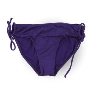 Apt. 9 purple side tie bikini bottom